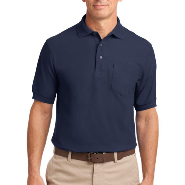 Silk Touch Polo with Pocket Miniatura
