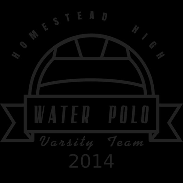 Water Polo Template DNT001 BW Miniatura