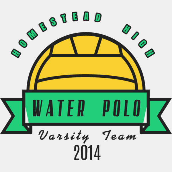 Water Polo Template DNT001 Miniatura
