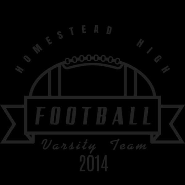 Football Template DNT001 BW Miniatura