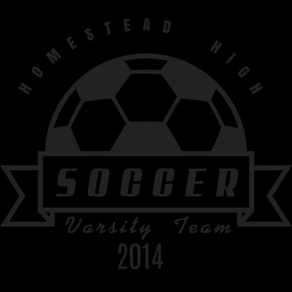 Soccer Template DNT001 BW Miniatura