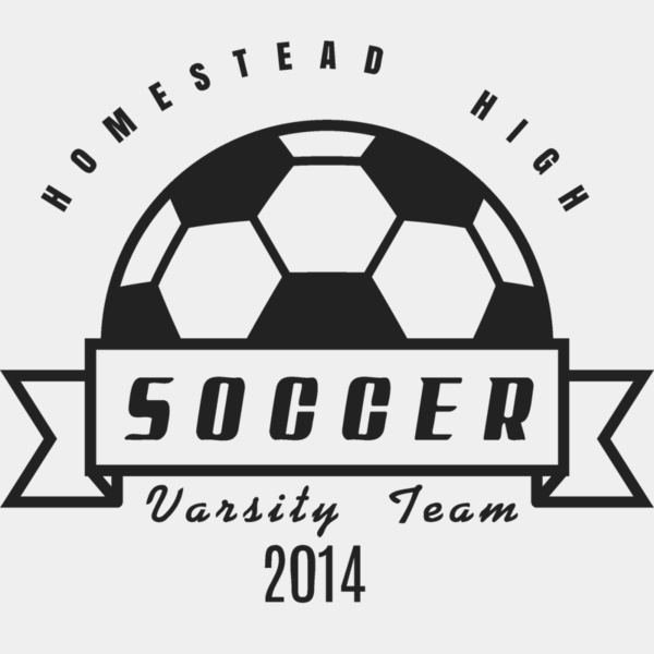 Soccer Template DNT001 BW Miniatura