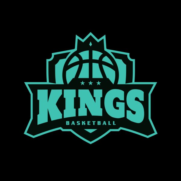 Kings Basketball Logo Template Miniatura