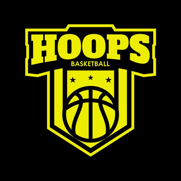 Hoops Basketball logo template 04 Miniatura