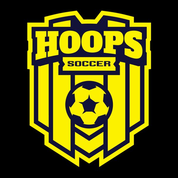 Hoops Soccer logo template Miniatura