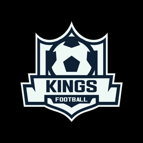 Kings Football logo template Miniatura