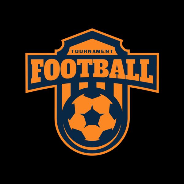 Football Tournament logo template Miniatura