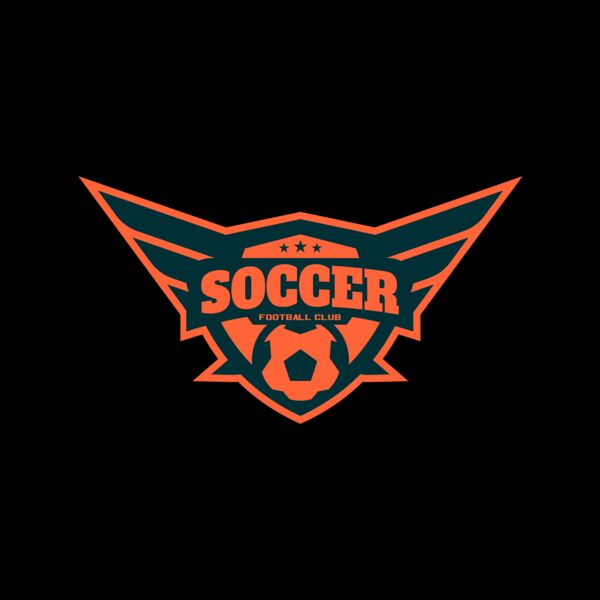 Soccer football club logo template Miniatura