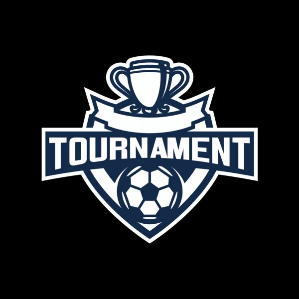 Tournament Football logo template 03 Miniatura