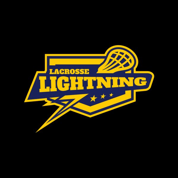 Lightning Lacrosse Logo Template Miniatura