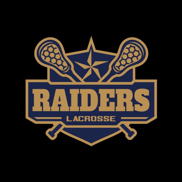 Raiders Lacrosse Logo Template Miniatura