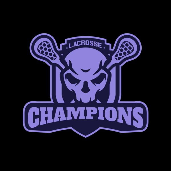 Champions Lacrosse Logo Template 02 Miniatura