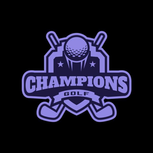 Champions Golf logo template Miniatura