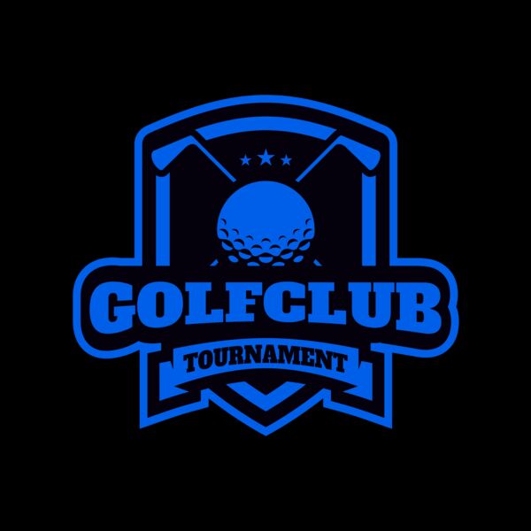 Golf Club Tournament logo template 03 Miniatura