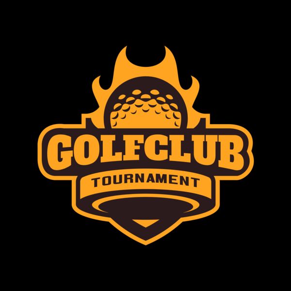 Golf Club Tournament logo template 04 Miniatura