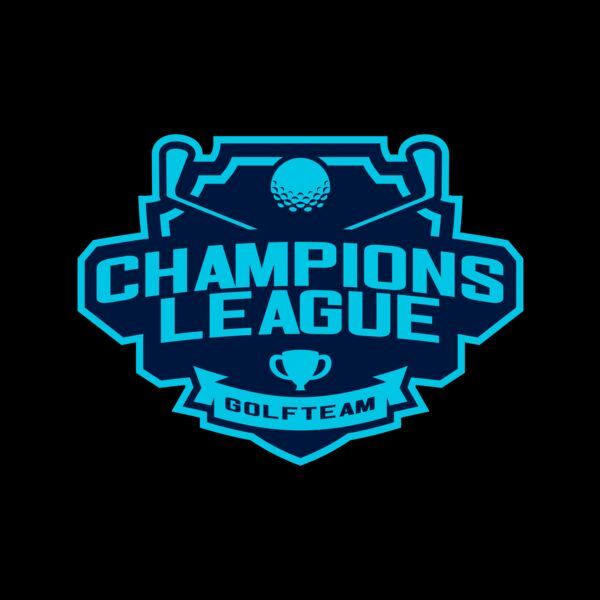 Champions League Golf Team logo template Miniatura