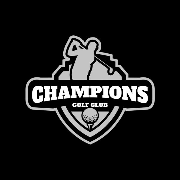Champions Golf Club logo template Miniatura