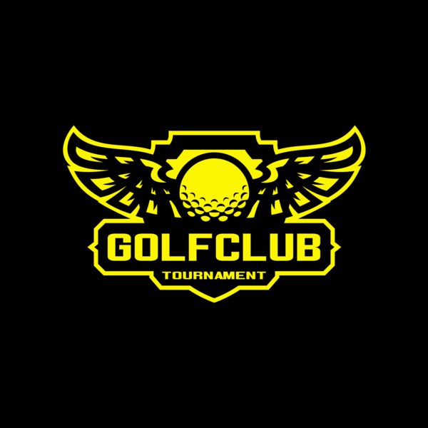Golf club Tournament logo template 06 Miniatura