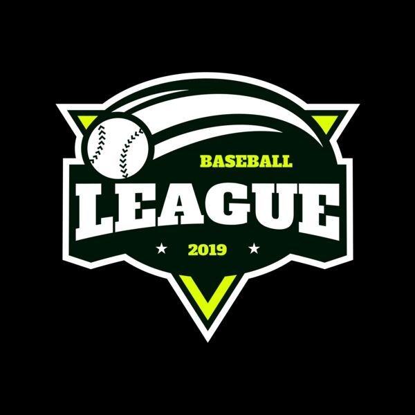 League Baseball logo 01 Miniatura
