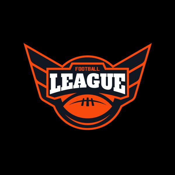 League Football logo template Miniatura
