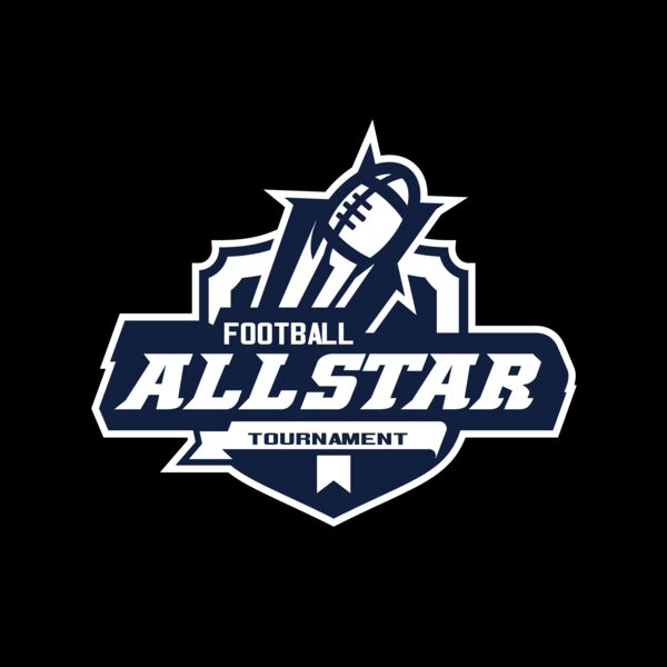 Allstar Tournament Football logo template Miniatura