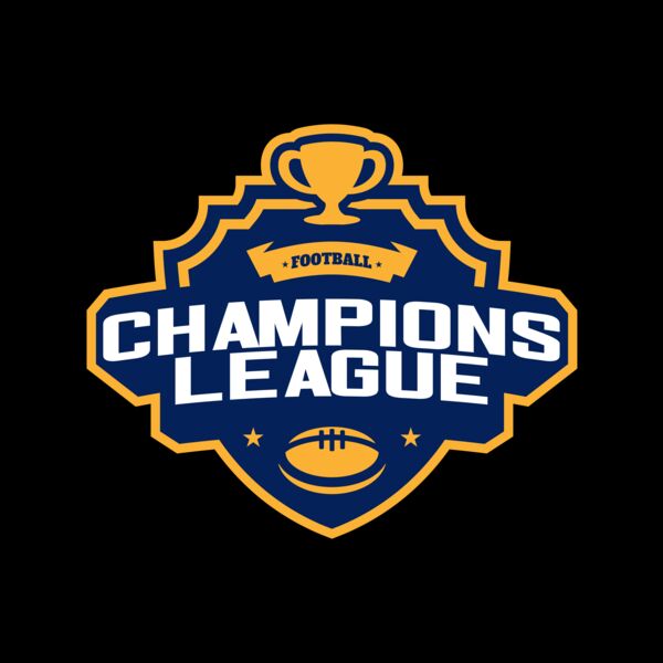 Champions League Football logo template 02 Miniatura