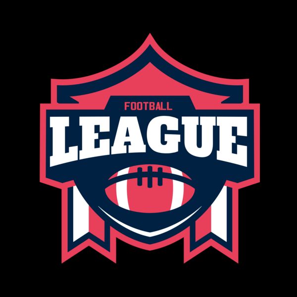 League Football logo template 02 Miniatura
