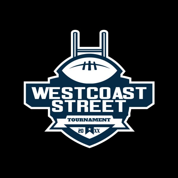 West Coast Street Tournament logo template Miniatura