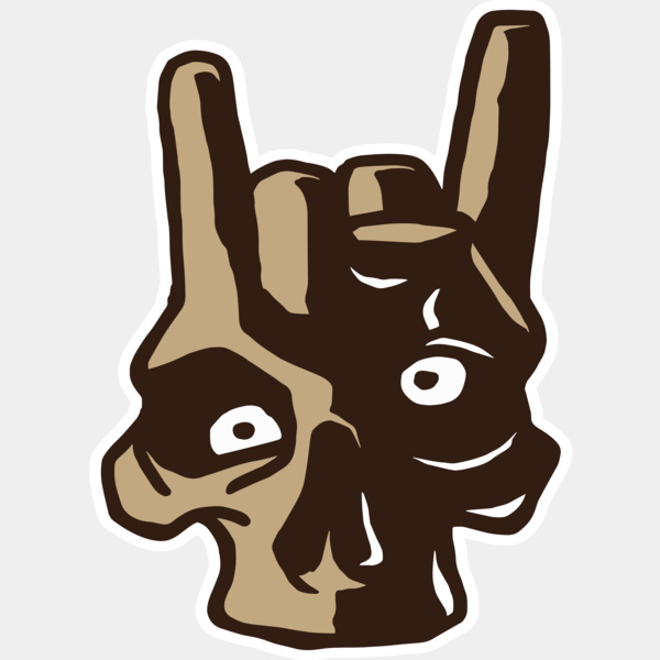 Elements Skulls logo template 122 Miniatura