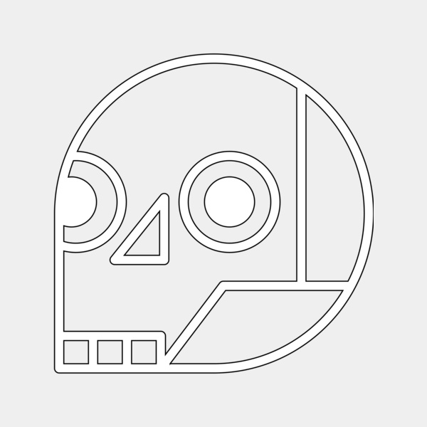 Elements Skulls logo template 126 Miniatura