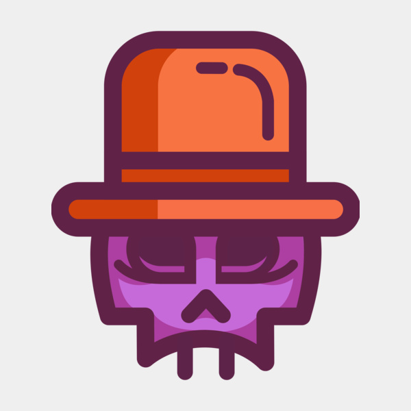 Elements Skulls logo template 140 Miniatura