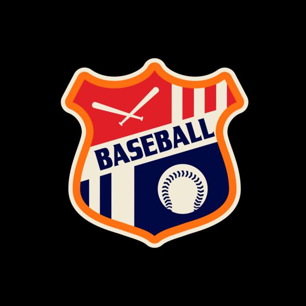 Baseball Logo Team 08 Miniatura