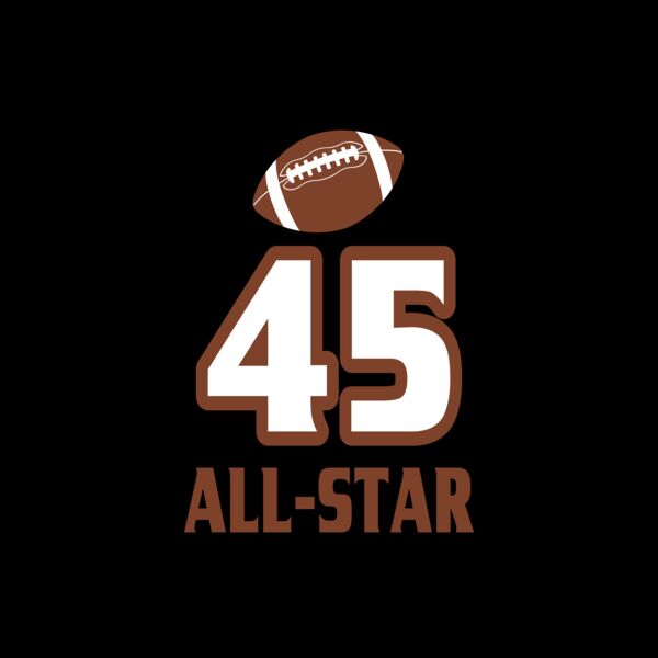 American Football Number 01 Miniatura