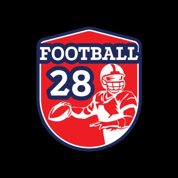 American Football Number 03 Miniatura