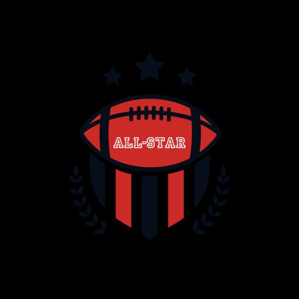American Football logo 10 Miniatura