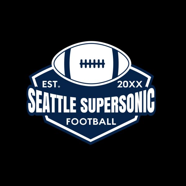 American Football logo 14 Miniatura