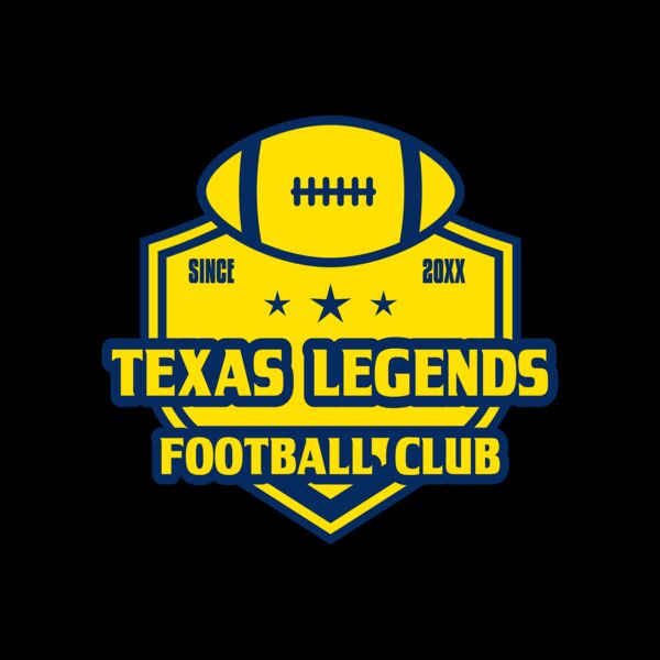 American Football logo 16 Miniatura