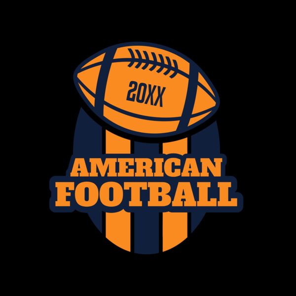 American Football logo 18 Miniatura