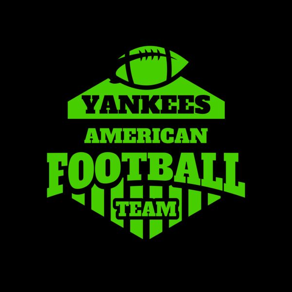 American Football logo 25 Miniatura