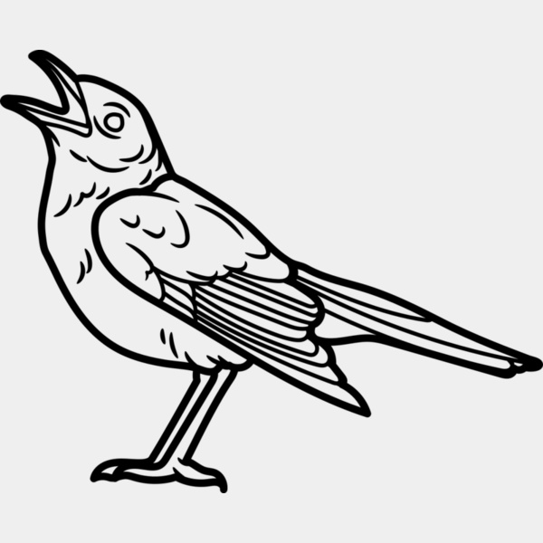 Nightingale   Clipart 1 Miniatura