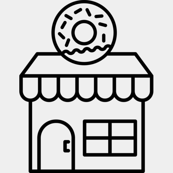 112 Donut Shop Miniatura