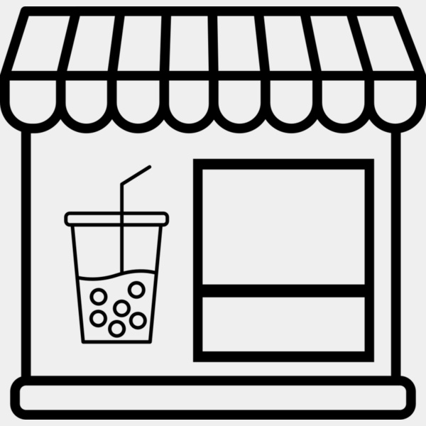 113 Milktea Shop Miniatura