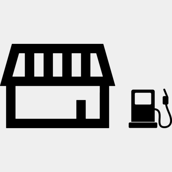 116 Gas Station Miniatura