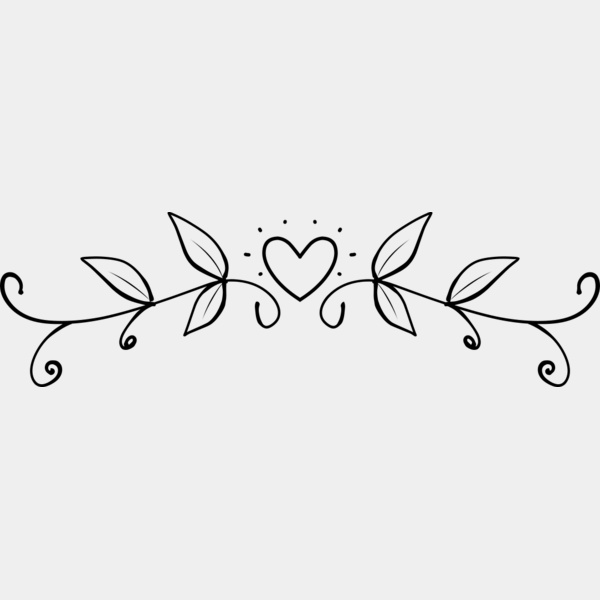 Botanical Heart Flourish Thumbnail