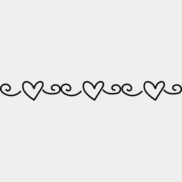 Heart Chain Border Thumbnail