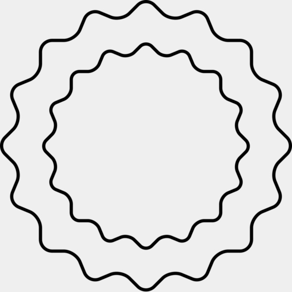 Scalloped Seal Frame Thumbnail