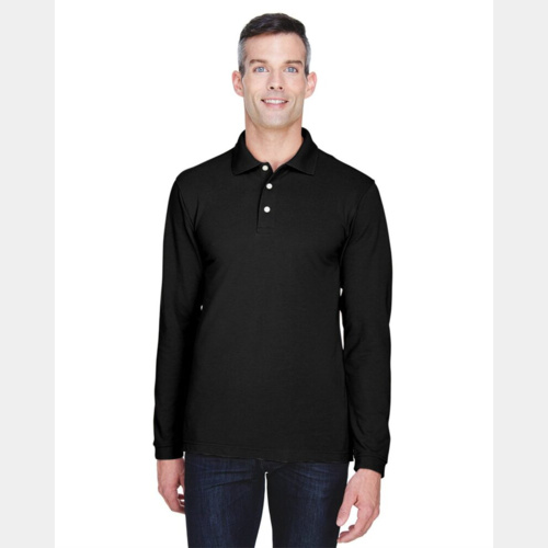 Men's Easy Blend™ Long Sleeve Polo Miniatura