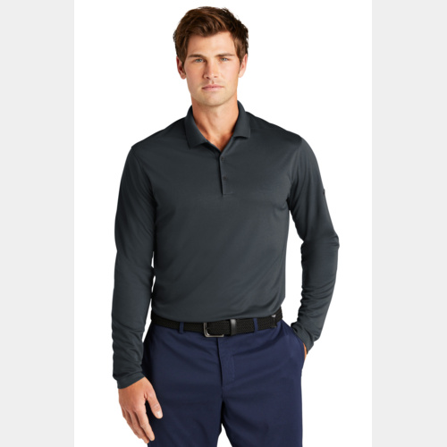 Dri FIT Micro Pique 2.0 Long Sleeve Polo Miniatura