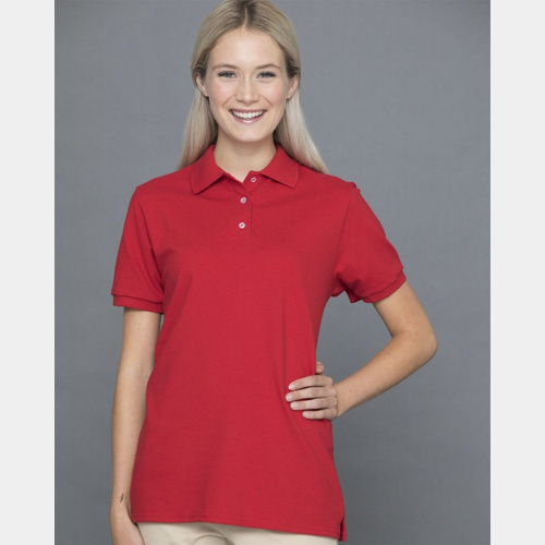 Women's 100% Ring-Spun Cotton Piqué Polo Miniatura