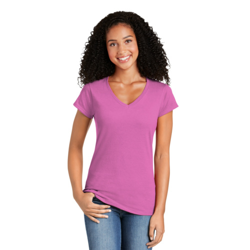 Softstyle ® Women's Fit V Neck T Shirt Miniatura